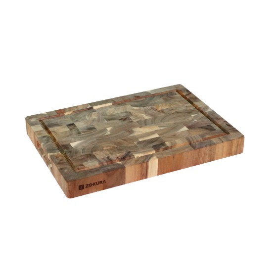 Tabla de cortar, de madera de acacia, 35 x 25 cm - Zokura