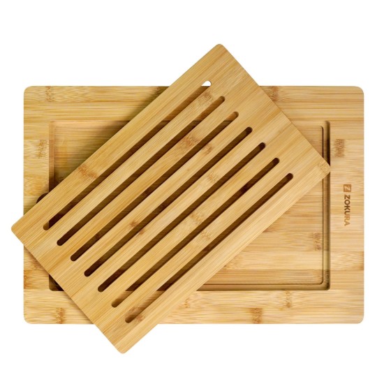 Snijplank, bamboehout, 40 x 28 cm - Zokura