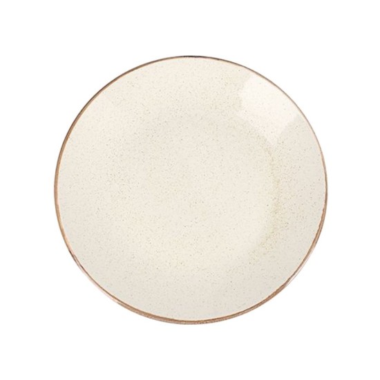 Piatto in porcellana, 24cm, "Seasons", Beige - Porland