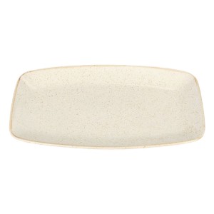 Piatto rettangolare Alumilite Seasons, 31 x 18 cm, Beige - Porland  