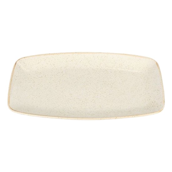 Rectangular Alumilite Seasons platter 31 x 18 cm, Beige - Porland  