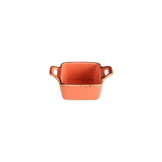 Mini-kom, porselein, 10cm, "Seasons", Oranje - Porland