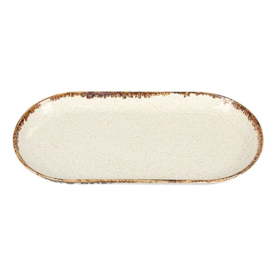Porcelænsfad, 30 × 15 cm, "SEASONS" sortiment, Beige - Porland