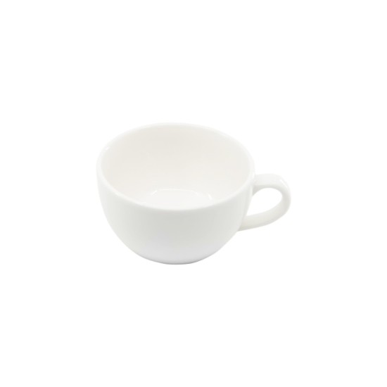 Tekopp med fat, porslin, 207 ml, "Aluminite Soley" - Porland