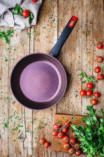 3-piece frying pan set, aluminum, "Red Diamond" - BRA
