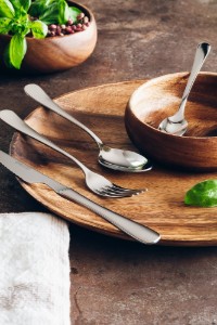 Servizio di posate 24 pezzi, acciaio inox, "Trieste" - Monix