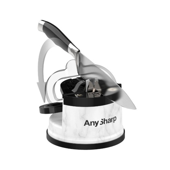 "Editions" Messerschärfer, White Marble - AnySharp