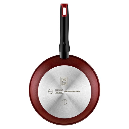 3-piece frying pan set, aluminum, "Red Diamond" - BRA