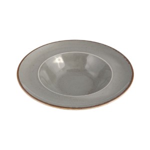 Piatto fondo Alumilite Seasons 26 cm, Grigio scuro - Porland