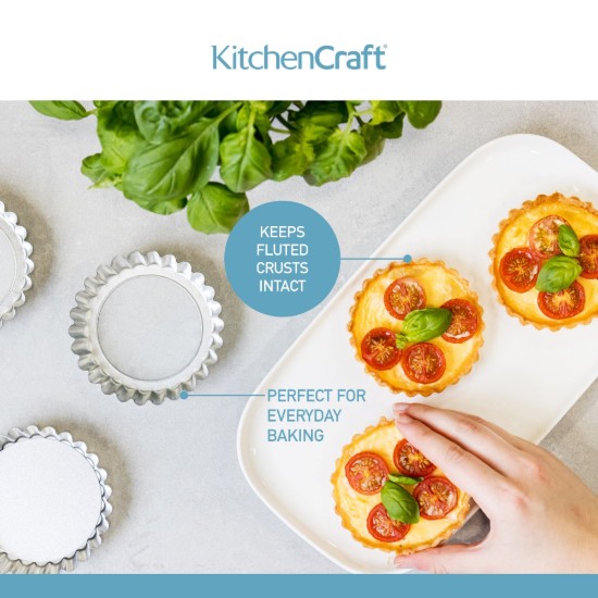 Set of 6 mini-tartlet tins - Kitchen Craft