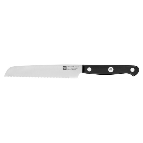 Coltello universale, lama seghettata, 13 cm, "ZWILLING Gourmet" - Zwilling