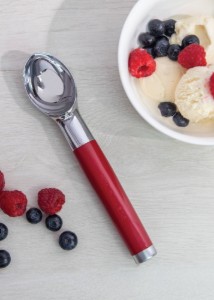 Paletta per gelato, acciaio inox, Empire Red - KitchenAid
