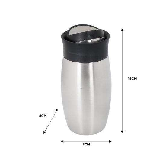 Cocktail shaker, RVS, 450ml, "Bar Craft" - Kitchen Craft