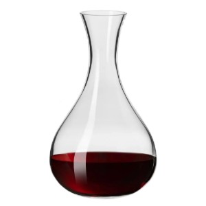 Decanter per vino in vetro di cristallo, 1.8L, "Harmony" - Krosno