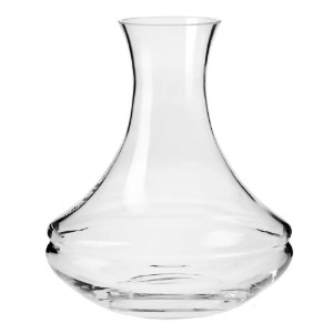 Decanter per vino in vetro di cristallo, 1.8L, "Inel" - Krosno