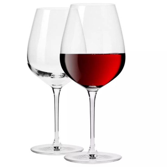 Set aus 2 Weingläsern aus Kristallglas, 580 ml, "Duet" - Krosno