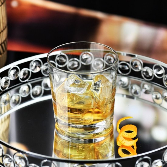 Set di 2 bicchieri da whisky, in vetro, 390 ml, "DUET" - Krosno