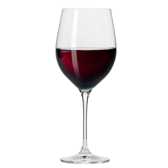 Servizio da vino 3 pezzi in vetro cristallino "Harmony" - Krosno