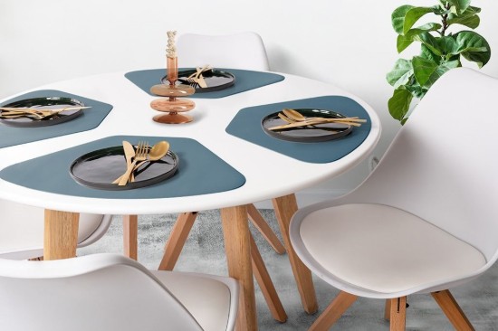 Placemat, 32x48 cm, "Togo", Blue - Tiseco