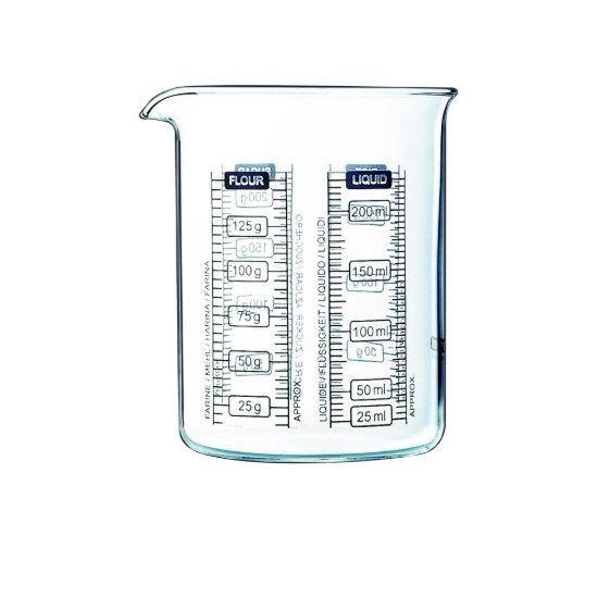Set mit 2 Messbechern, Borosilikatglas, 250 und 500 ml, Serie „Classic“ – Pyrex