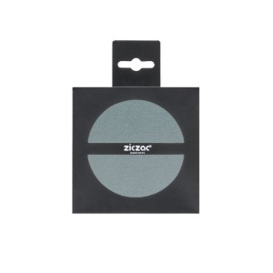 Set di 4 sottobicchieri per bicchieri, 10 cm, Togo, Blue Stone - Tiseco