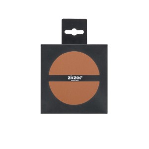 Set di 4 sottobicchieri per bicchieri, 10 cm, Togo, Caramel - Tiseco