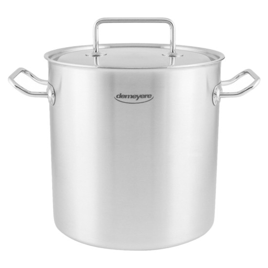Roestvrijstalen kookpot met deksel, 28cm/17L, "Commercial" - Demeyere