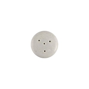 Saliera in porcellana, 10 cm, "Seasons", Grigio - Porland