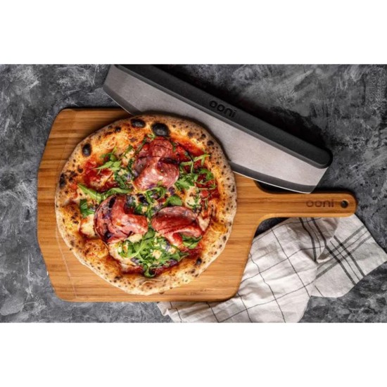 Cortador de pizza de hoja larga, acero inoxidable, 35 cm - Ooni