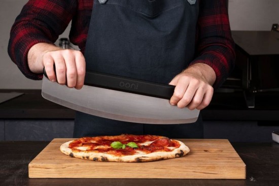 Cortador de pizza de hoja larga, acero inoxidable, 35 cm - Ooni