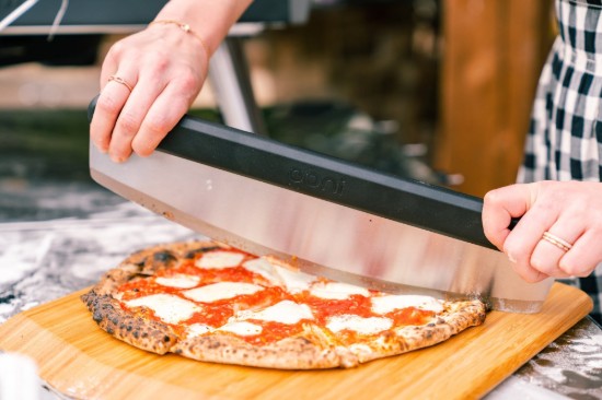Cortador de pizza de hoja larga, acero inoxidable, 35 cm - Ooni