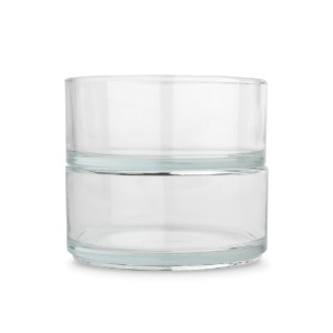 Set van 3 stapelbare bakjes, gemaakt van hittebestendig glas, 970 ml - Ooni