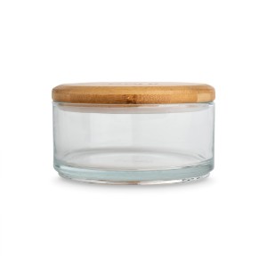 Set van 3 stapelbare bakjes, gemaakt van hittebestendig glas, 970 ml - Ooni