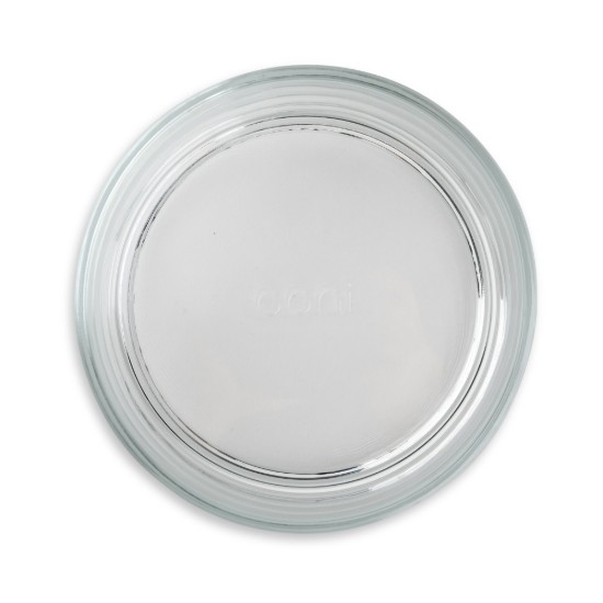 Set van 3 stapelbare bakjes, gemaakt van hittebestendig glas, 970 ml - Ooni