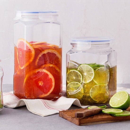 Voedselbewaardoos, glas, 3000ml, "Big Canister" - Glasslock
