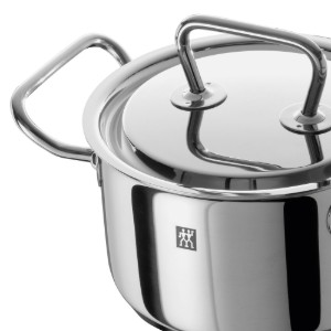 RVS soeppan, met deksel, 16cm/2L, "Twin Classic" - Zwilling