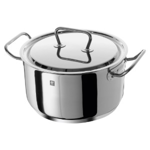 RVS soeppan, met deksel, 24cm/6L, "Twin Classic" - Zwilling