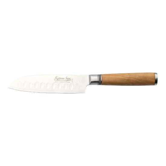 Santoku nuga, teras, 12 cm, "Katana Saya" - Grunwerg