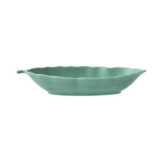Portselankauss, 26 × 11,5 cm, "Leaves Light Green" - Easy Life