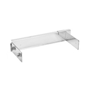 Strumento di livellamento "Raplette", acciaio inossidabile, 42,5x17x6cm - de Buyer