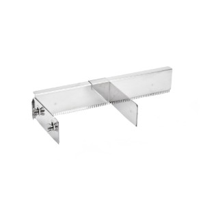 Strumento di livellamento "Raplette", acciaio inossidabile, 42,5x17x6cm - de Buyer