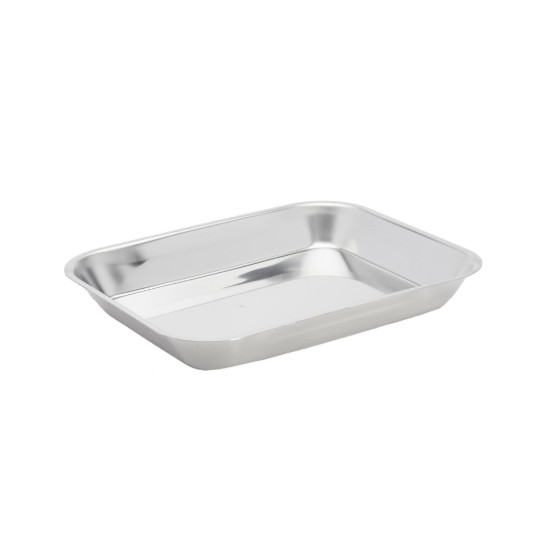 Marinade dish, stainless steel, 27x22x4cm - de Buyer brand