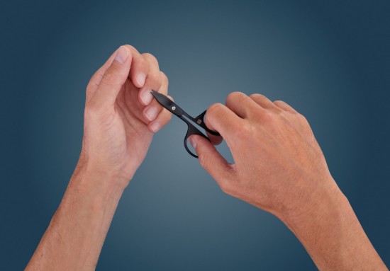 Nagel- und Hautschere, Edelstahl, 90 mm - Zwilling TWINOX M