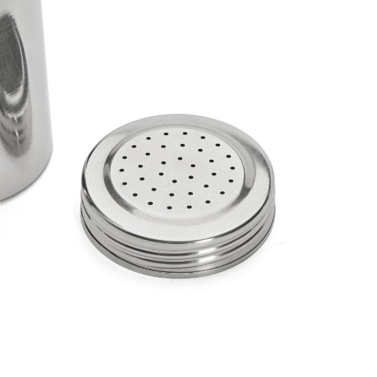Contenitore per spolverare le spezie, con setaccio, acciaio inossidabile, 7 × 13 cm/1,5 mm - de Buyer