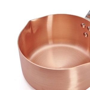 Casseruola per zucchero, rame e acciaio inossidabile, 20 cm / 3,4 L - de Buyer