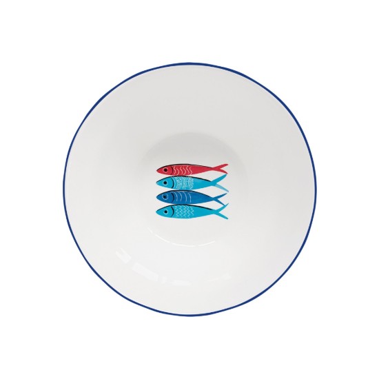 Porseleinen kom, 22,5 cm, Sardine's Party - Easy Life