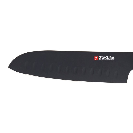 Coltello Santoku, acciaio inossidabile, 18 cm - Zokura