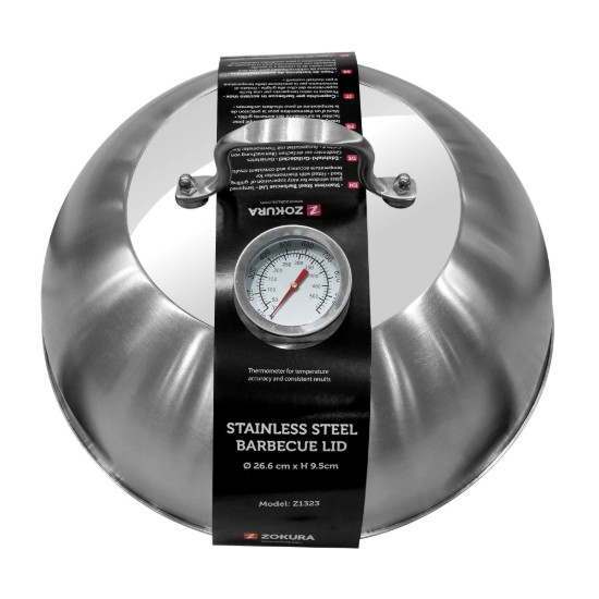 Coperchio con termometro, 26,6 cm - Zokura