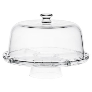 4-in-1 serveerset, gemaakt van glas - Borgonovo