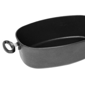 Vassoio di tostatura Jumbo, alluminio, 40 x 24 cm - AMT Gastroguss